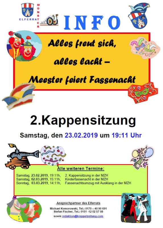 2. Kappensitzung in Selters-Münster 2019