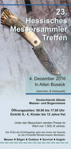 23. Hessisches Messersammler-Treffen