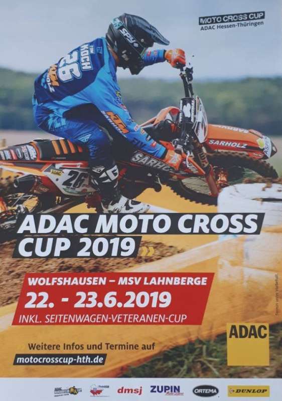 ADAC Motocross Cup 2019 inkl. Seitenwagen-Veteranen-Cup