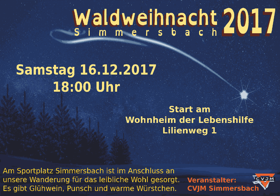 Waldweihnacht Simmersbach