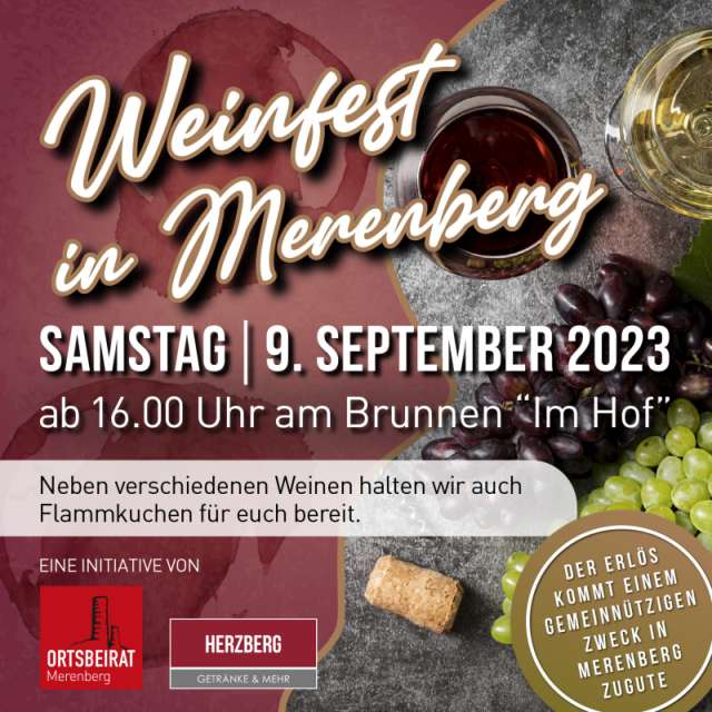 Weinfest in Merenberg 2023