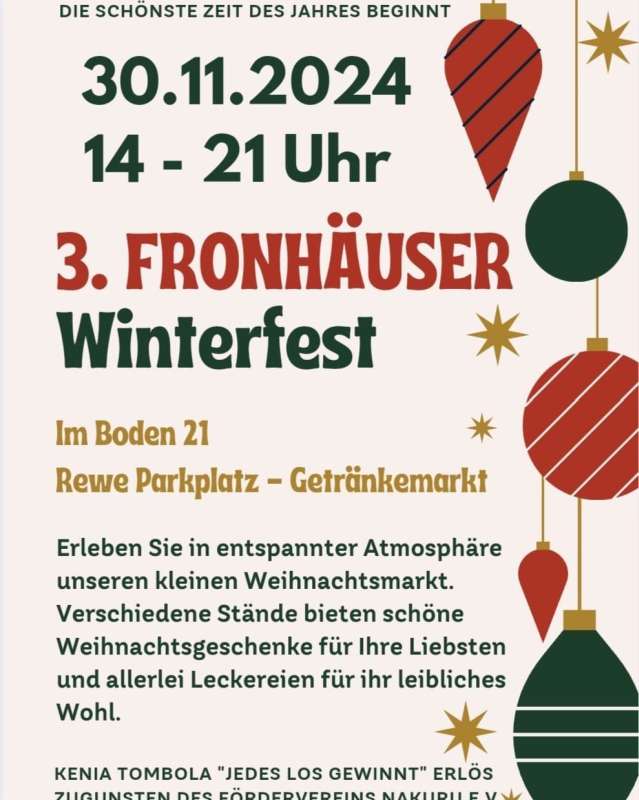 3. Fronhäuser Winterfest