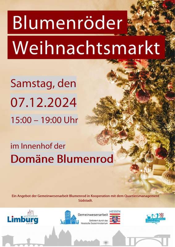 Blumenröder Weihnachtsmarkt 2024