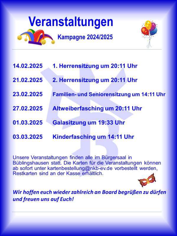 Seniorensitzung Büblingshausen 2025