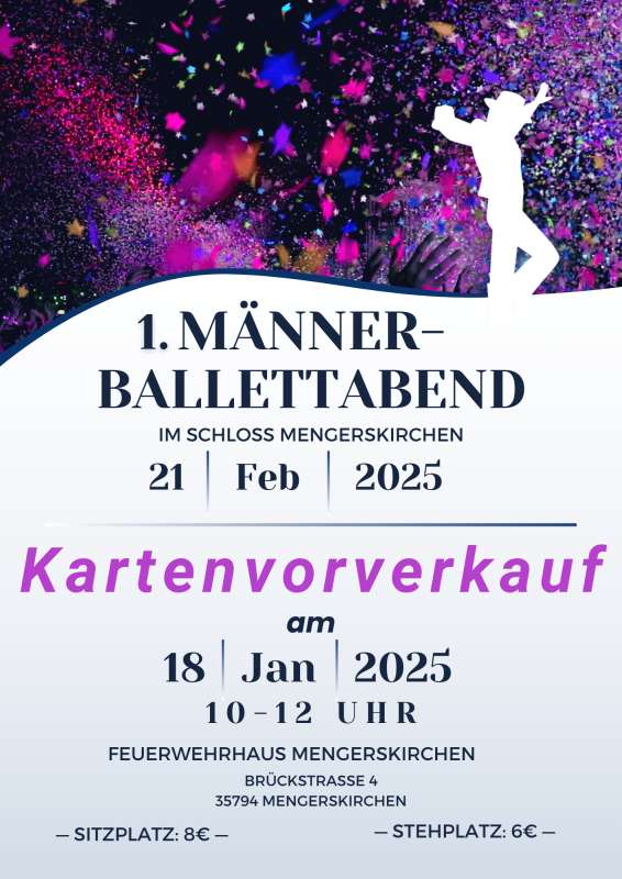 1. Männerballettabend Mengerskirchen