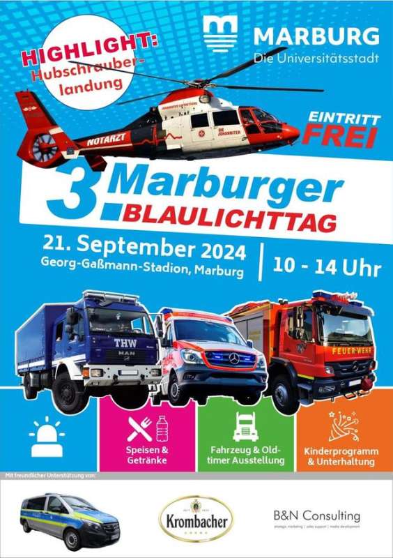 3. Marburger Blaulichttag