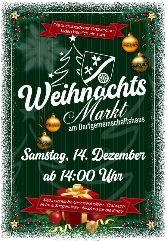 8. Sechsheldener Weihnachtsmarkt