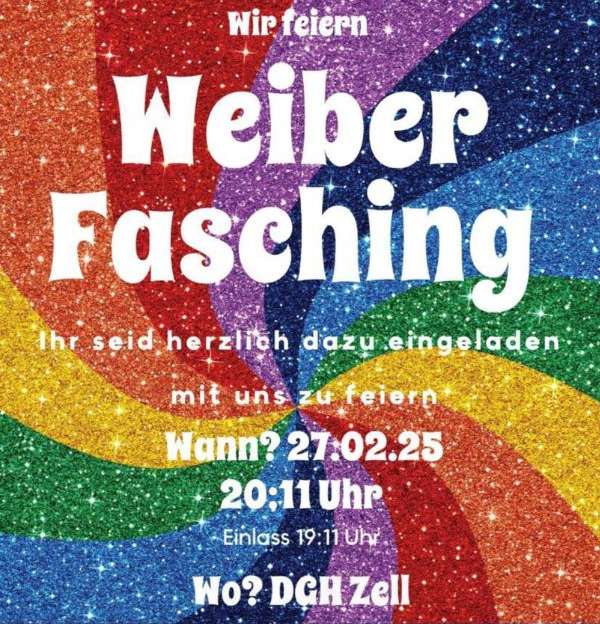 Weiberfasching in Zell