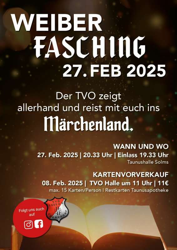 34. Weiberfasching des TV Oberndorf