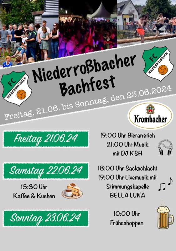 Bachfest in Niederroßbach