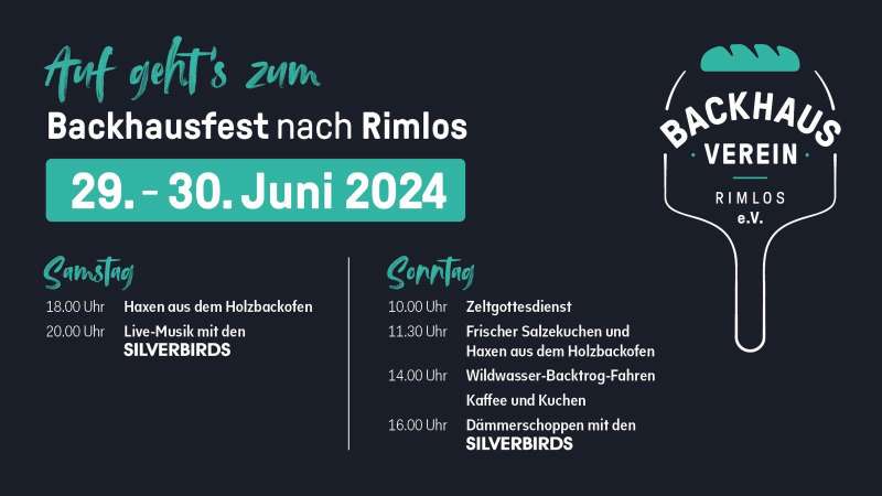 Backhausfest Rimlos 2024