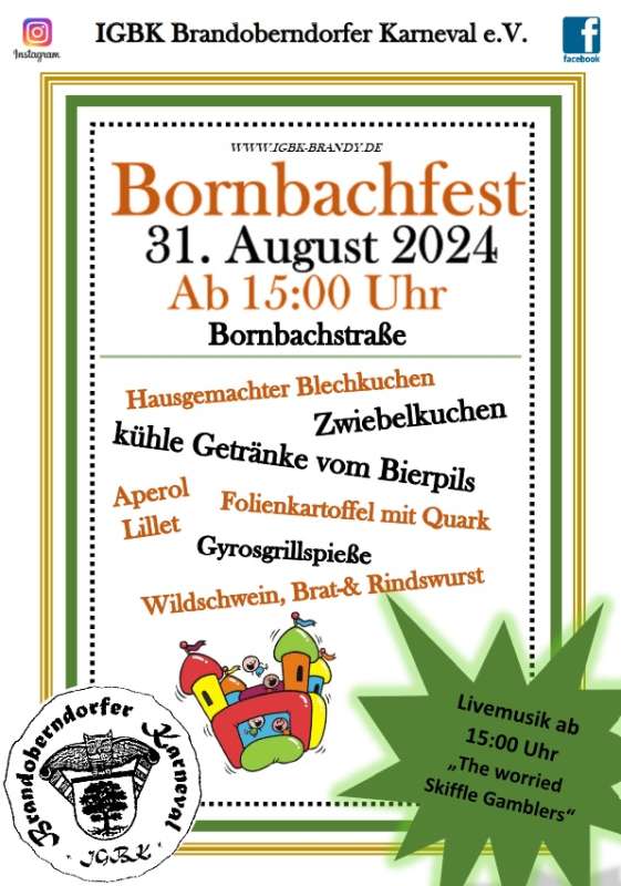 Bornbachfest Brandoberndorf