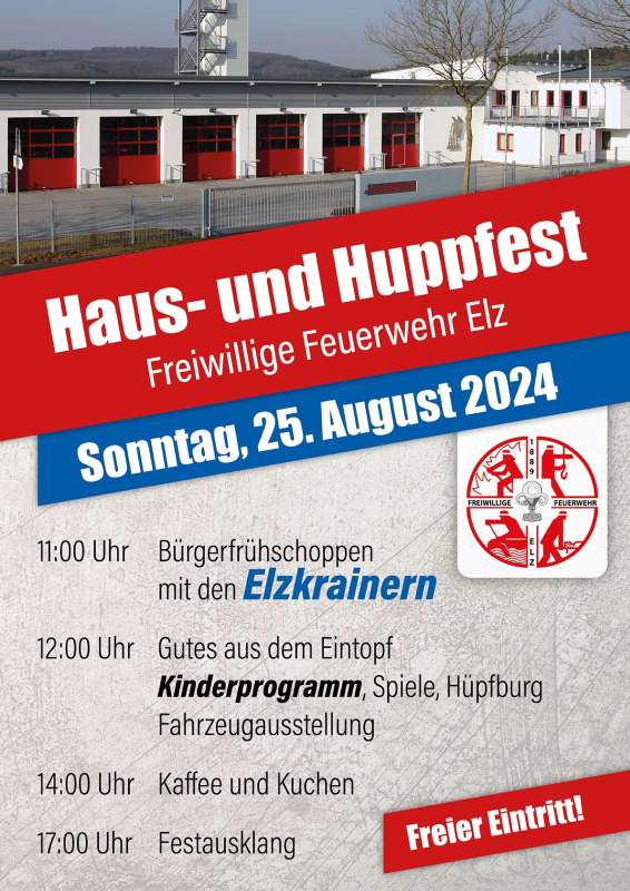 Haus- und Huppfest der Elzer Feuerwehr 2024