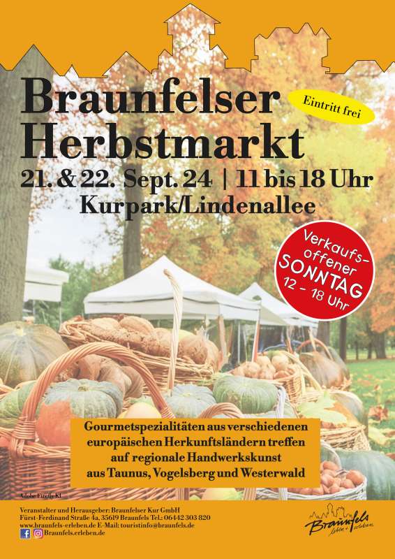 Herbstmarkt Braunfels 2024