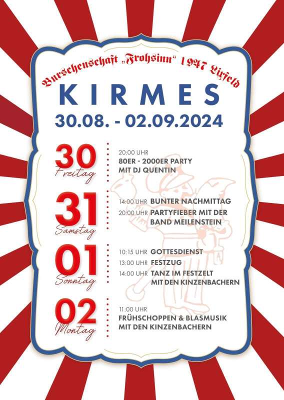 Kirmes Lixfeld 2024