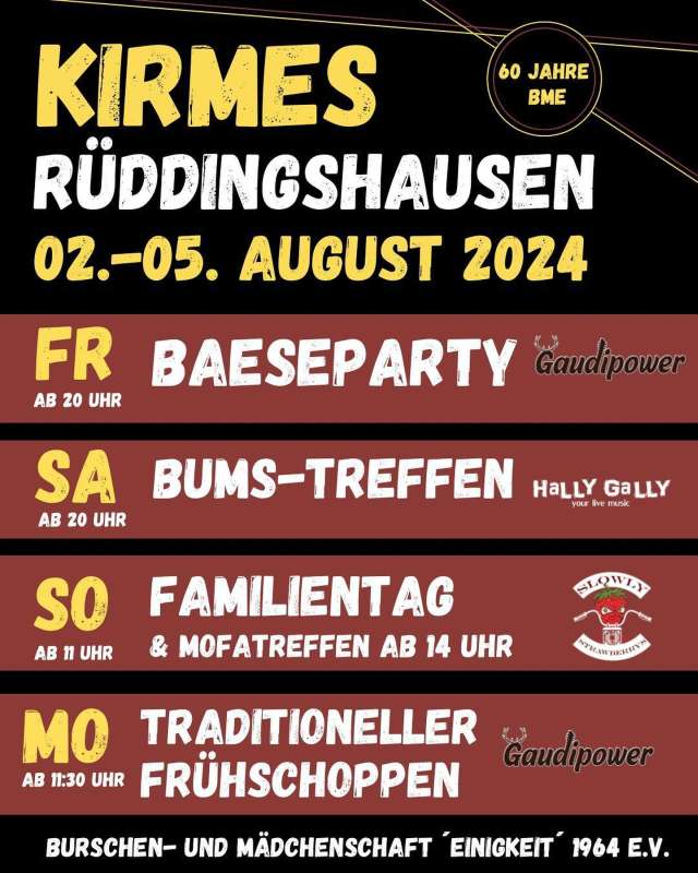 Kirmes in Rabenau/Rüddingshausen 2024