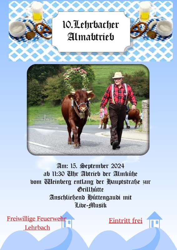 10. Lehrbacher Almabtrieb 2024