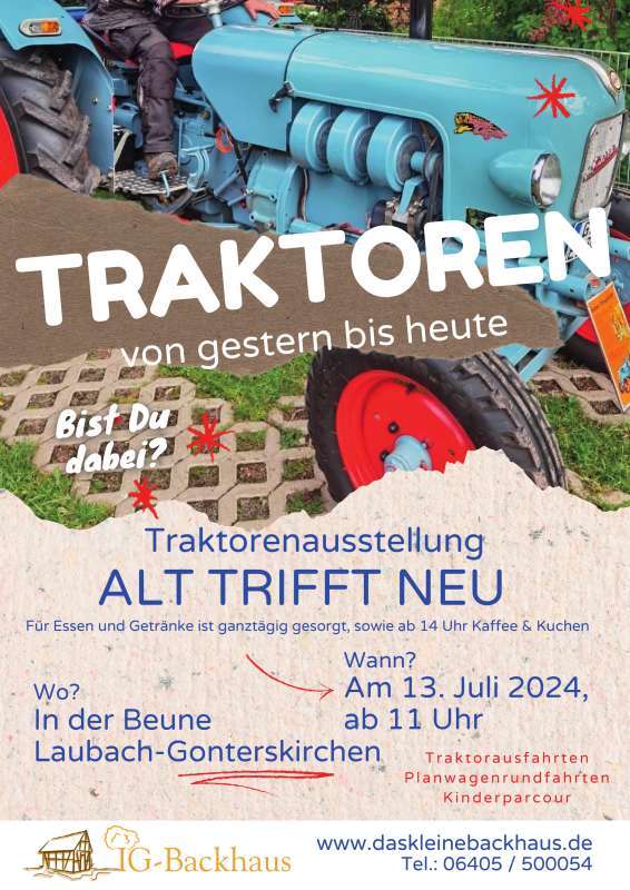 Traktorenausstellung ALT TRIFFT NEU